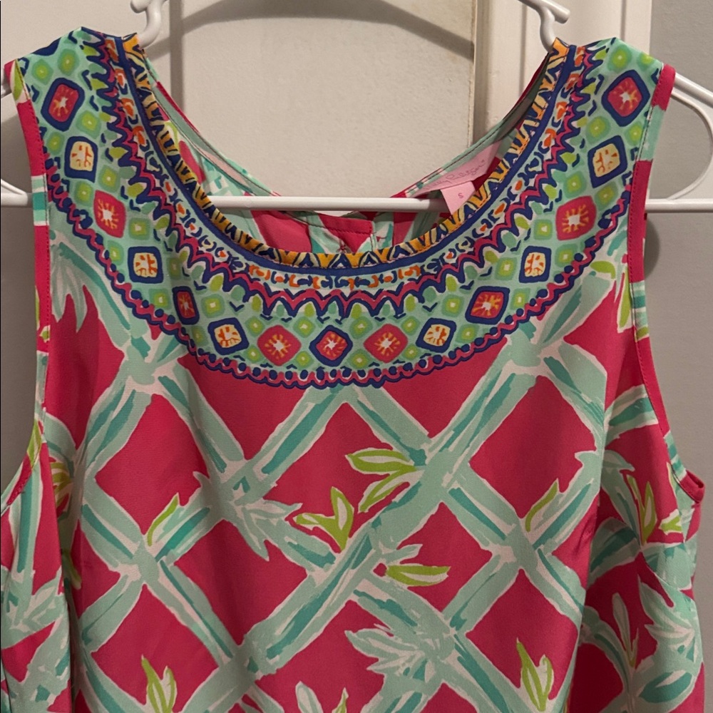 Lilly Pulitzer Multicolor Patterned Blouse - Picture 2 of 5